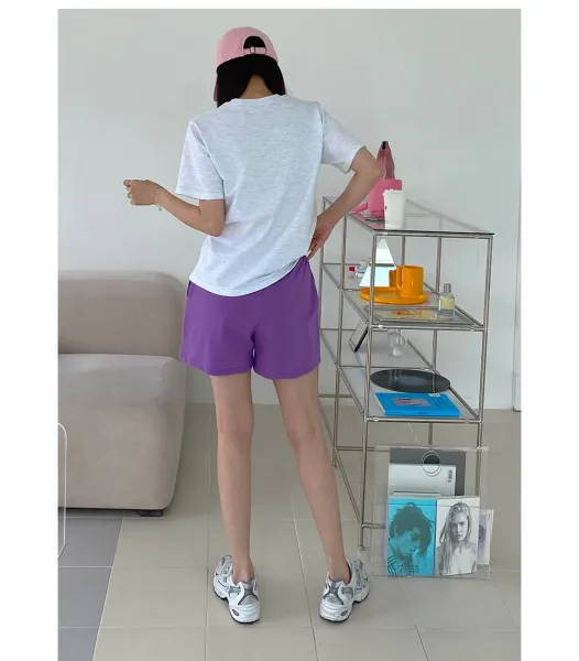 Design Brooklyn EST 1997 Arch Logo T-Shirt and Shorts Set Orange Sets - 11