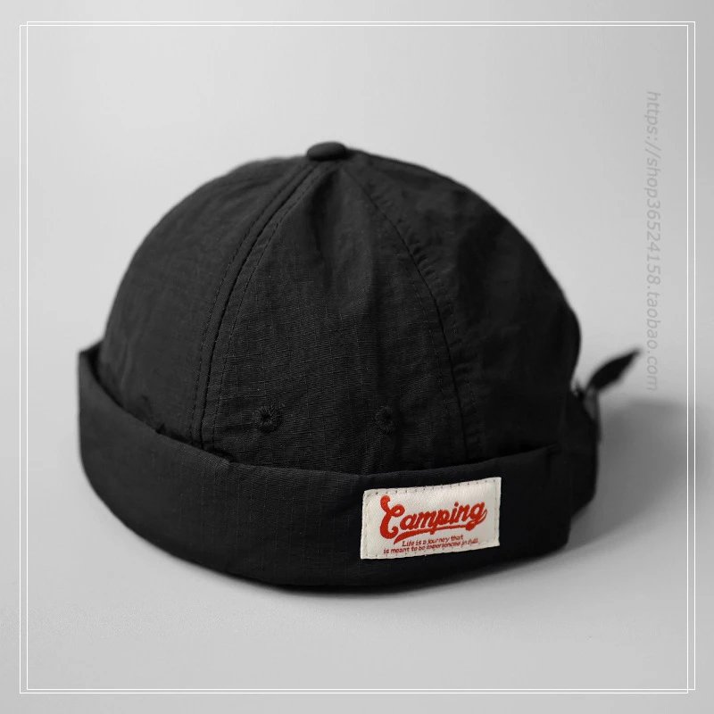 Design Camping Cap Black Fisherman Hat Hats
