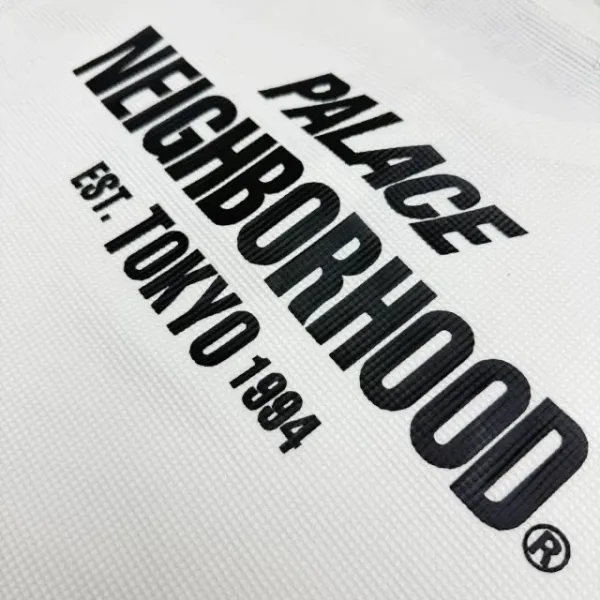 Palace x Neighborhood White Collaboration Hoodie - 26