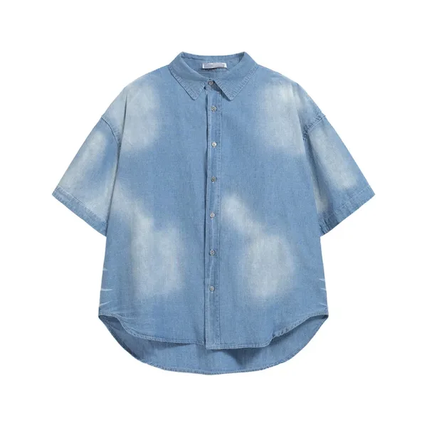 Acne Studios Stockholm 1996 Washed Denim Shirt - 3