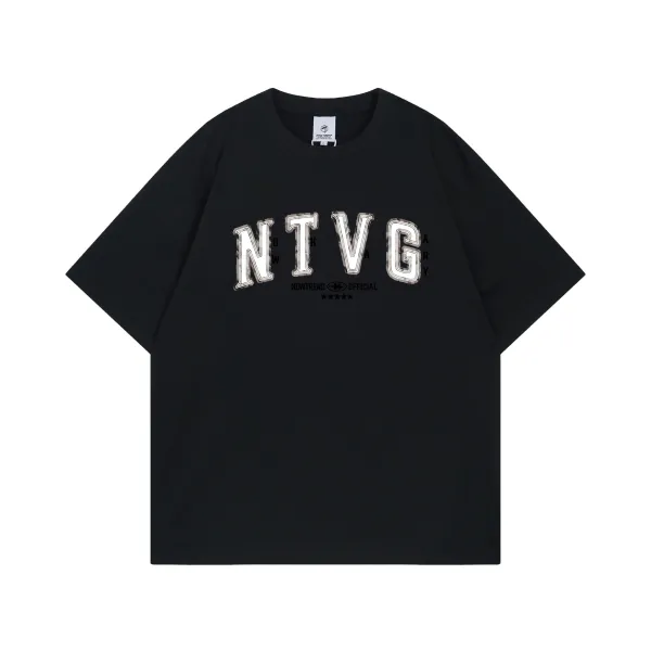 Design NOWTREND NTVG Arch Logo Black T-Shirt T-Shirts - 1