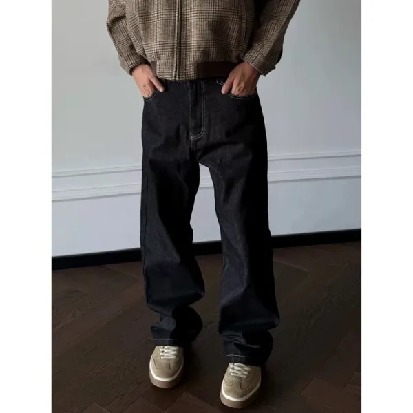 Denim Tears Black Raw Selvedge Jeans - 8