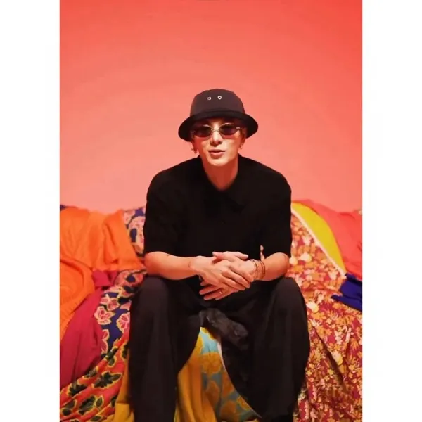 Design Bucket Hat Black + Oversized T-Shirt Black - 8