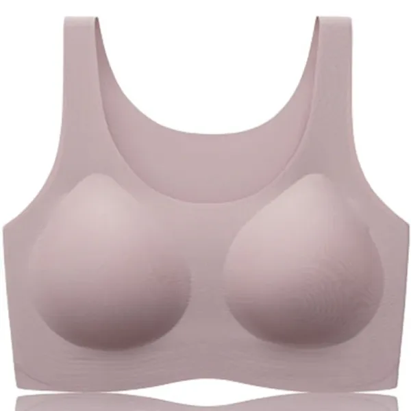 Design Seamless Molded Cup Bralette in Dusty Pink Underwear - 1