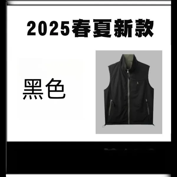 Polo Ralph Lauren Lightweight Vest Black Outerwear.vest - 1
