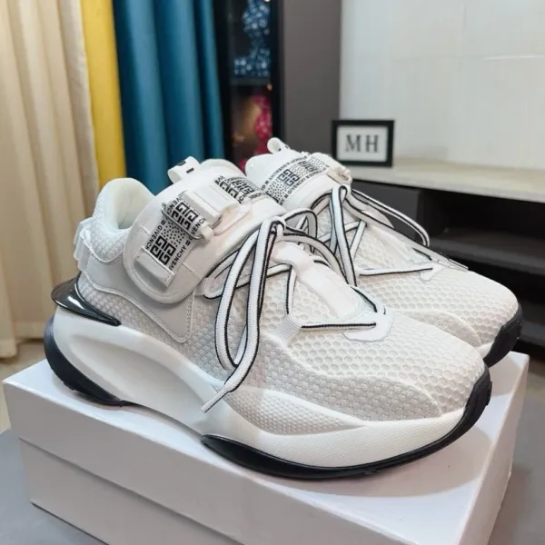 Givenchy Urban Street White Mesh Sneakers Chunky Sneakers - 1