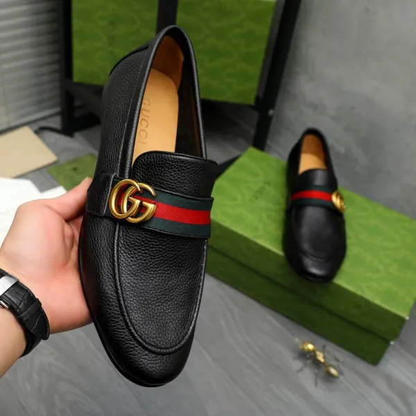 Gucci Horsebit Loafer Black Leather Loafers - 3