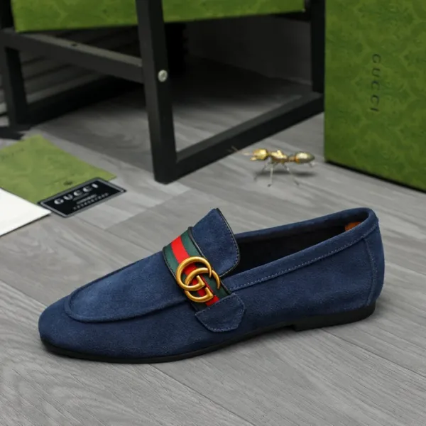 Gucci Horsebit Loafer Brown Suede Loafers - 12