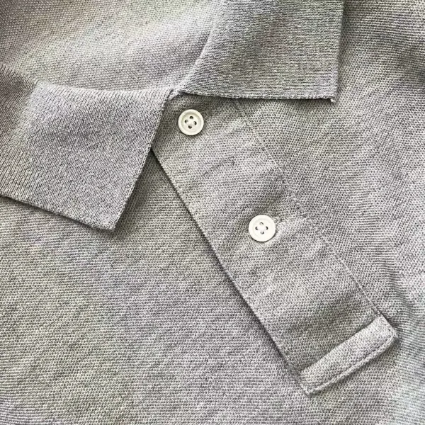Design White Oversized Polo Shirt Tops Polo - 5