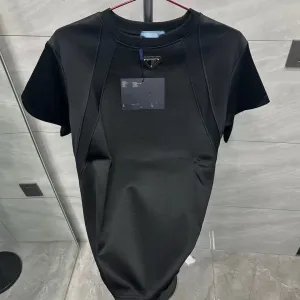 Prada Re-Nylon T-Shirt Black
