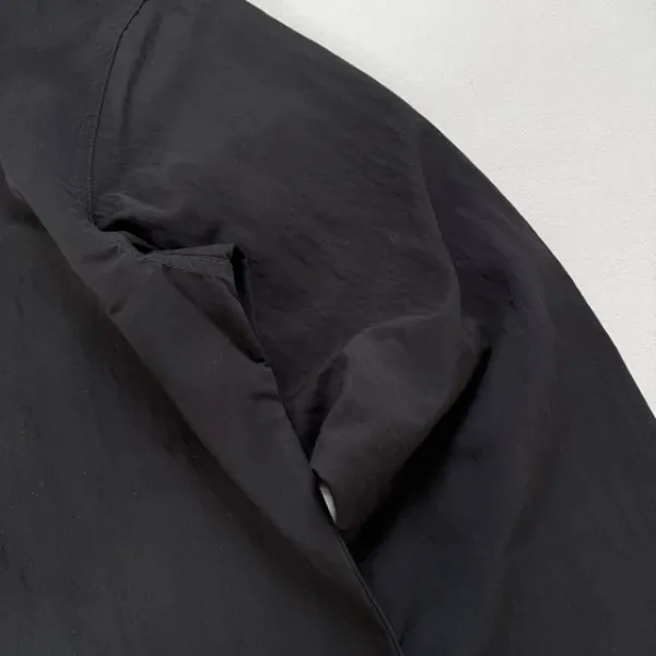Design Black Mandarin Collar Shirt - 30