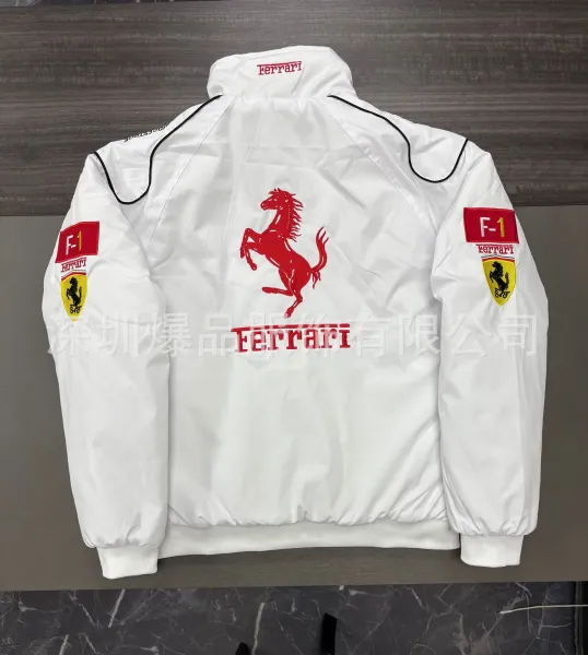 Design McLaren Mercedes-Benz F1 Team Inspired Racing Jacket Multicolor Outerwear - 27