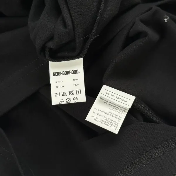 Yohji Yamamoto x Neighborhood Collaboration Graphic Tee Charcoal Gray T-Shirt - 33