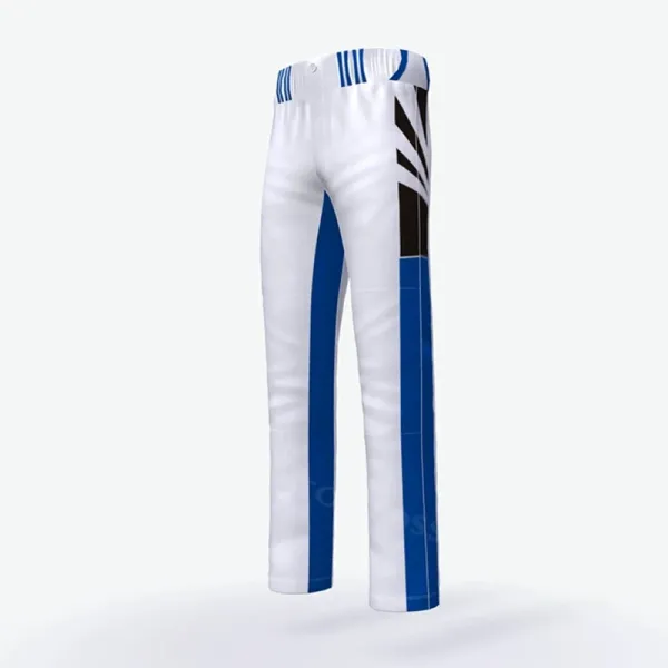 Design Performance Track Pants White Blue Black - 1