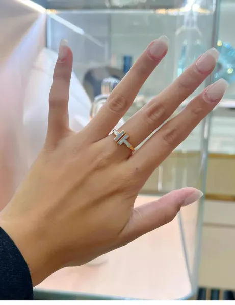 Design Silver Letter 'H' Ring Accessories Jewelry - 33