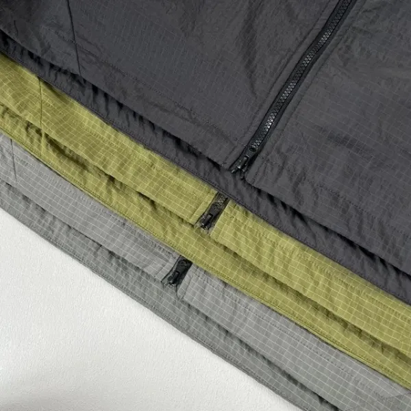 Design Goldwin Grid Tech Windbreaker Gray Jacket Outerwear.windbreaker - 29
