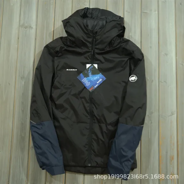Design Mammut Eigerjoch Light Hooded Jacket Dark Gray Outerwear - 4