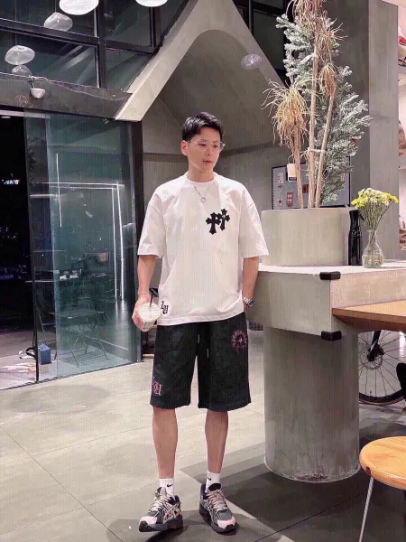 Chrome Hearts Cross Embroidered White T-Shirt - 30