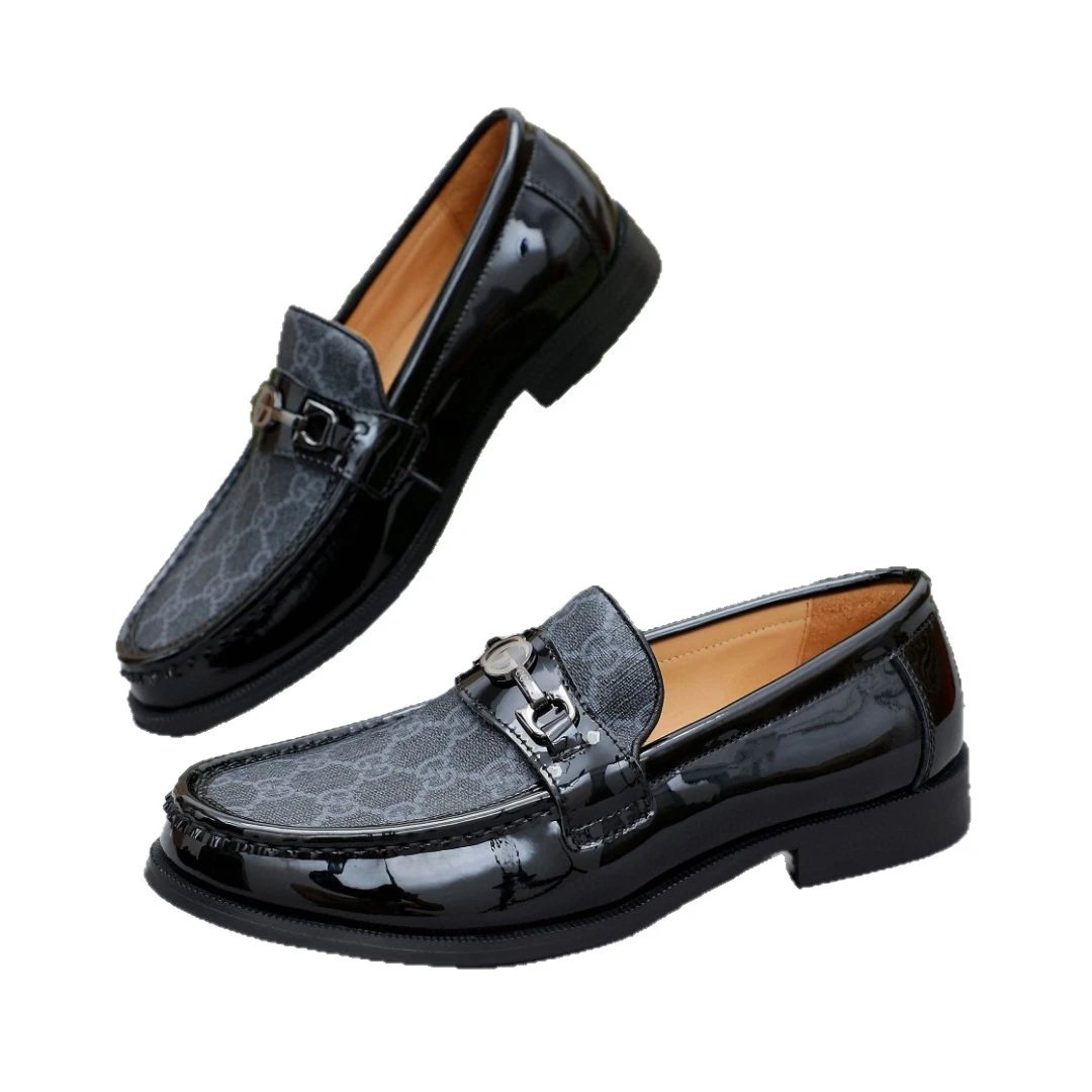 Gucci Horsebit Loafer Black GG Monogram Slip-On