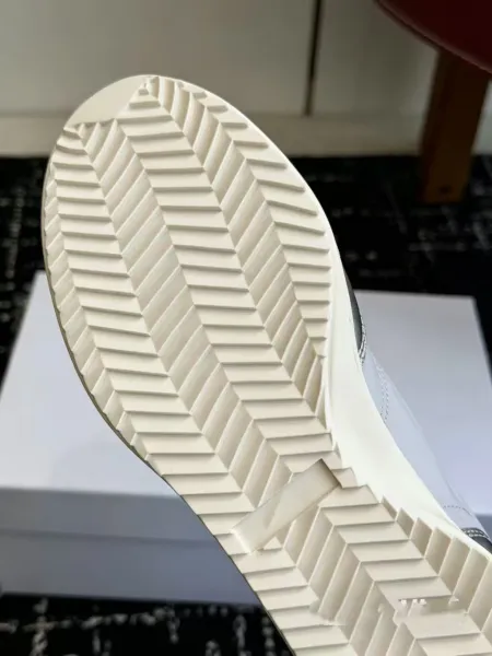 Celine Triomphe Sneakers Yellow and Black Suede Sneakers - 22