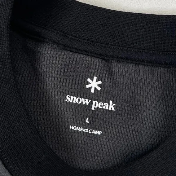 Arc'teryx Snow Peak Base Layer T-Shirt Gray and Striped Beige / Blue T-Shirts - 26