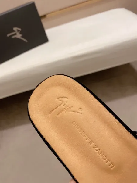 Versace Medusa Head Black Leather Mule Slipper - 4