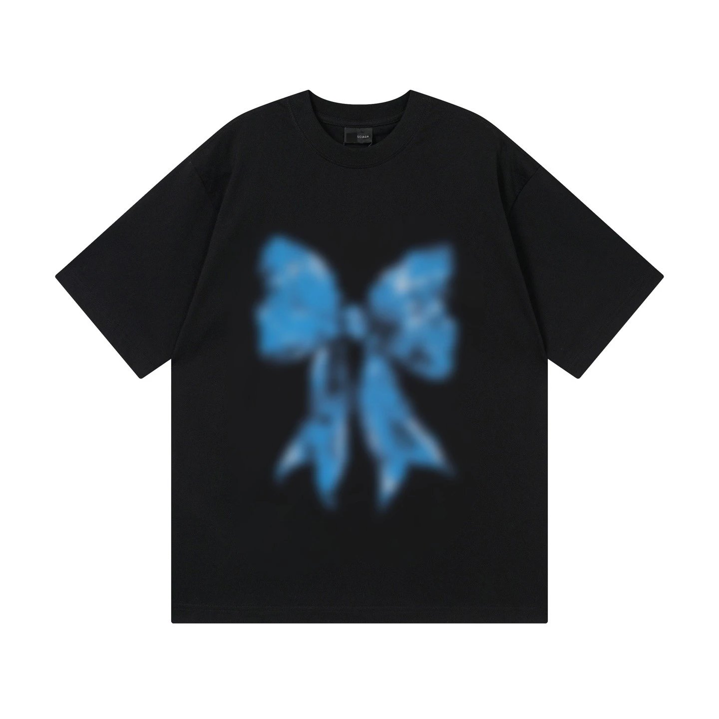 Balenciaga Oversized Black Pink Graphic T-Shirt