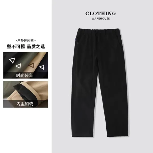 Design Clothing Warehouse Outdoor Navy Pants - 23