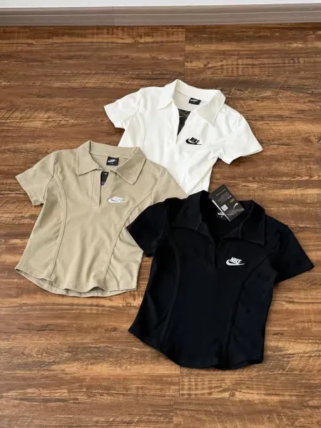 Nike Polo Shirt White Tops Polo - 5
