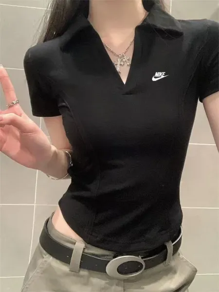 Nike Polo Shirt White Tops Polo - 13