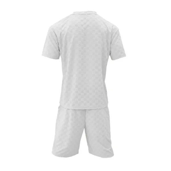 Design Checkerboard Oversized Set Gray - 7