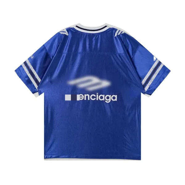 Design Enciaga Football Jersey Black Jersey - 7