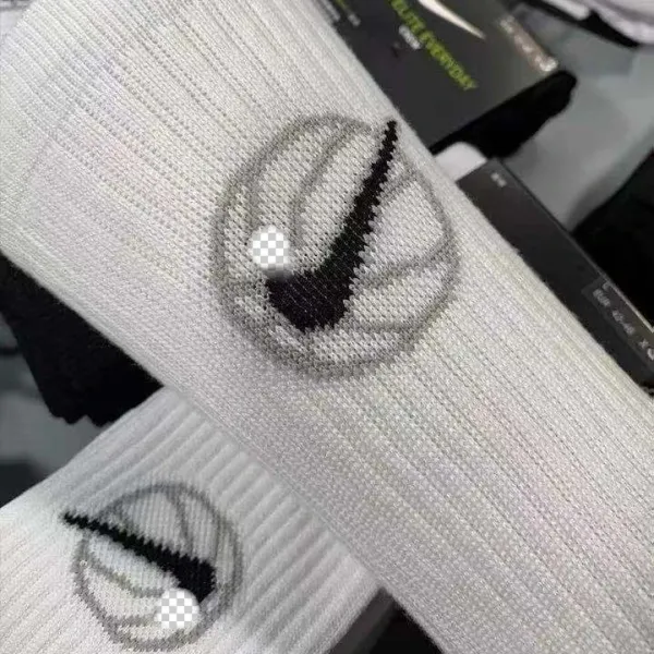 Nike Basketball Socks Black - 4