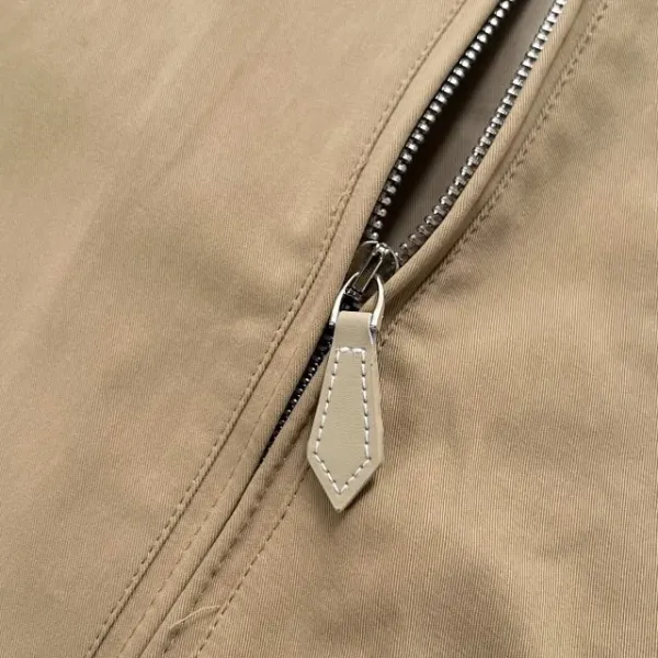Design WIM WIM Beige Utility Jacket with Embroidered Logo Outerwear.jacket - 19