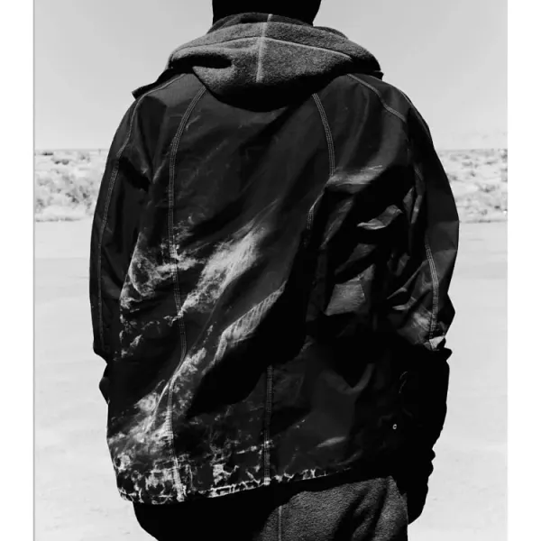 Design Goldwin 0# Windbreaker Jacket Gray Outerwear.windbreaker - 9
