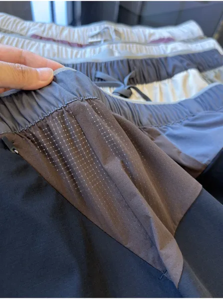 Design Performance Shorts Gray Purple Contrast Shorts - 19