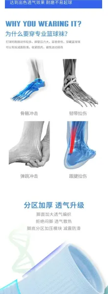 Design VEIDOORN Candy Professional Basketball Socks Turquoise Socks - 4