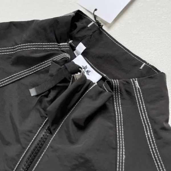 Design Goldwin 0# Windbreaker Jacket Gray Outerwear.windbreaker - 23