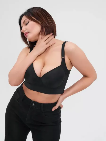 Design Nude Full-Coverage Push-Up Bra Underwear - 14