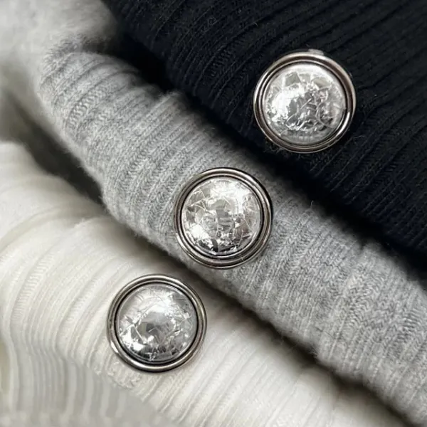Design Henley Shirt Gray Ribbed Top - 22
