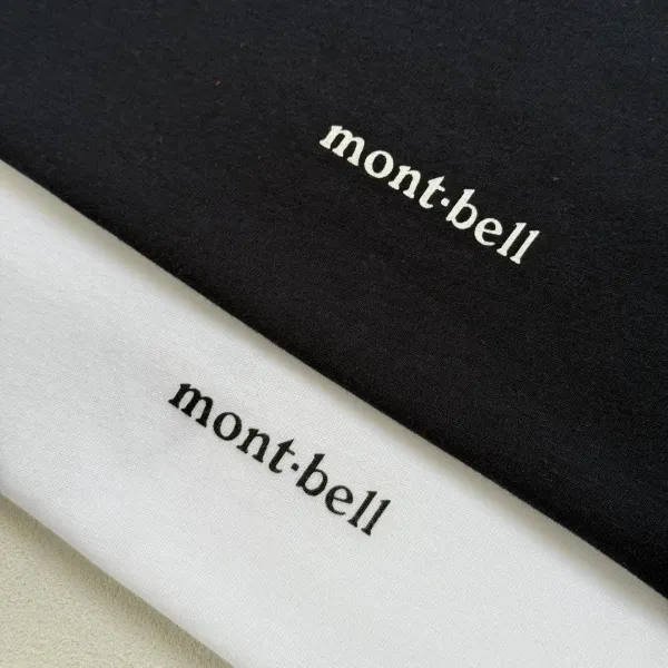 Design Montbell Sun Mountain Graphic T-Shirt Black + Montbell Ultralight Crossbody Bag Purple T-Shirts - 21
