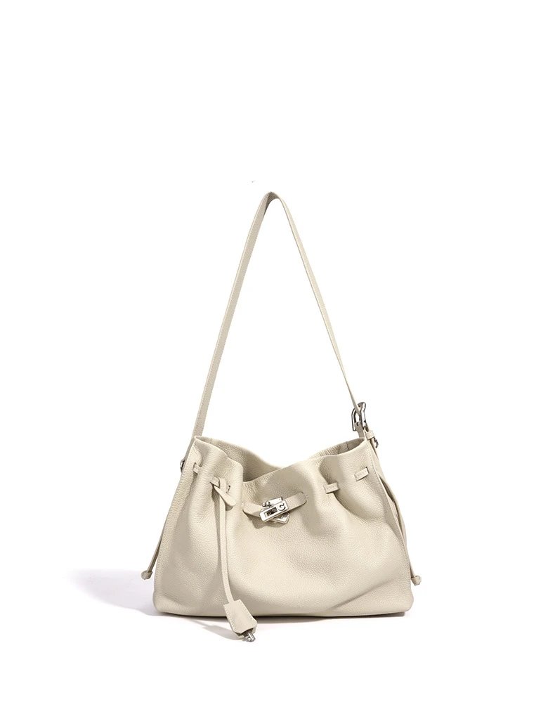 Hermès Picotin Lock Drawstring Bag Blue Togo Leather Shoulder Bag - 23