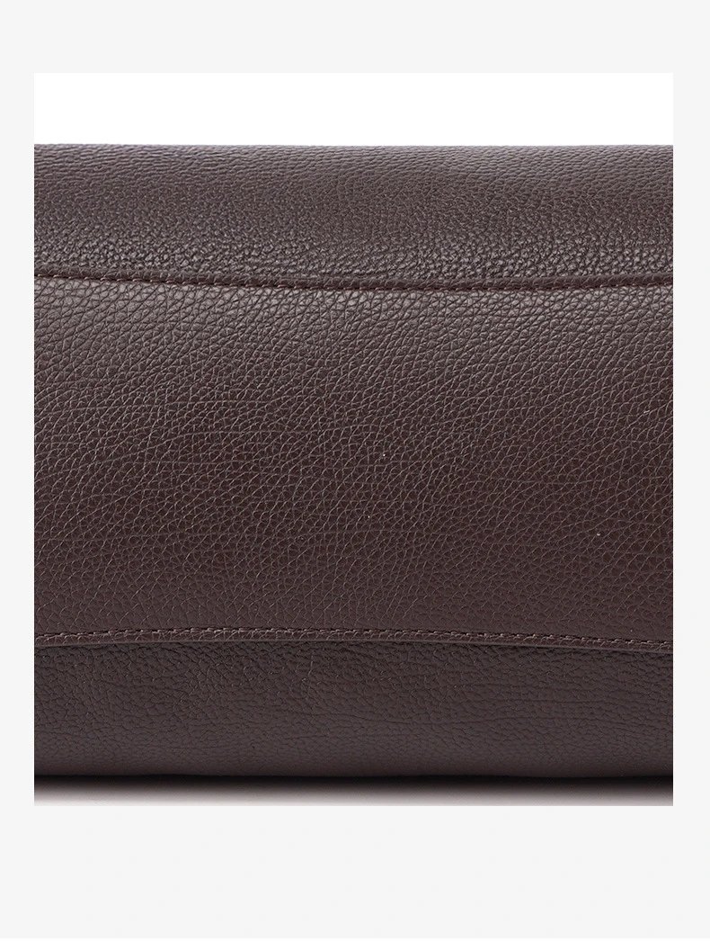 Design Structured Flap Closure White Handbag - 9