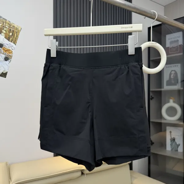 Design Umigio / U Pleated Waist Shorts Lavender Shorts - 12