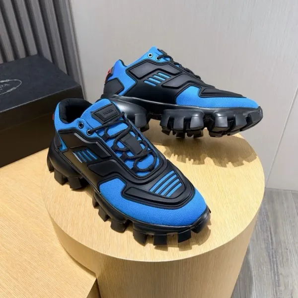 Prada Cloudbust Thunder Black and White Sneakers Chunky Sneakers - 2