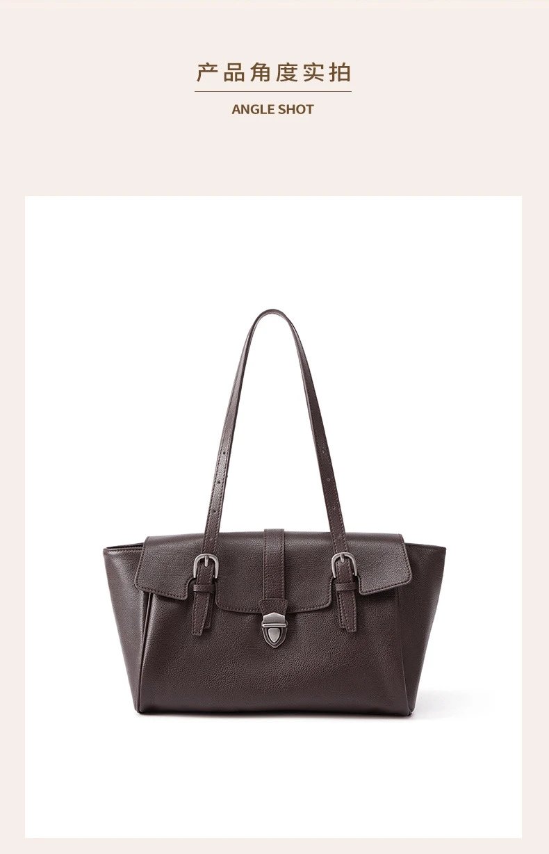 Design Structured Flap Closure White Handbag - 32