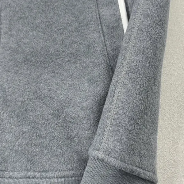 Design Fleece Zip-Up Hoodie Black - 37