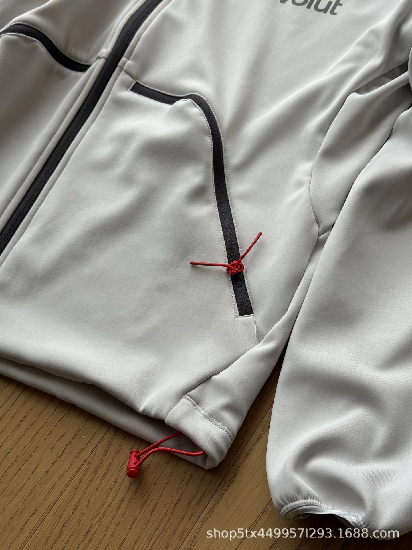 Castore Technical Track Jacket Light Gray Outerwear - 11
