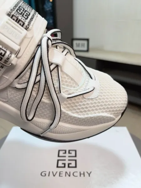 Givenchy Urban Street White Mesh Sneakers Chunky Sneakers - 4