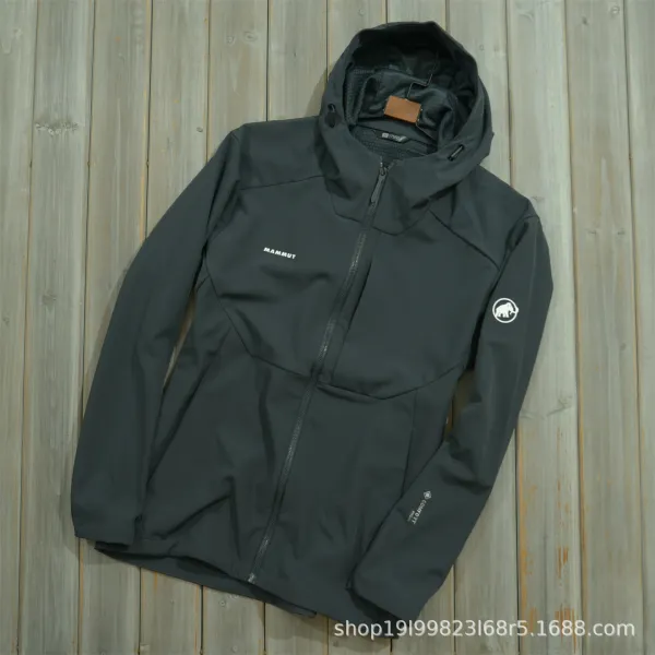 Design Mammut Eiger Nordwand Comfort Pro Jacket Beige Outerwear - 4